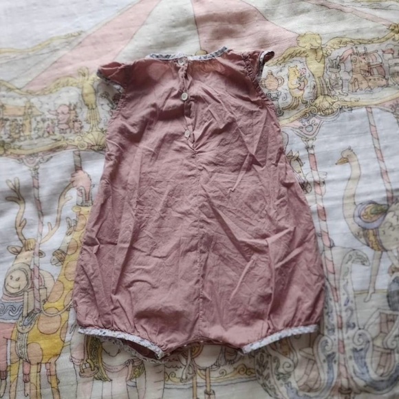 Petite Lucette Parise Baby Romper - Picture 2 of 3